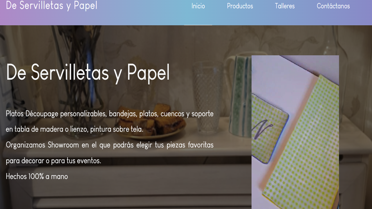 De Servilletas y Papel 